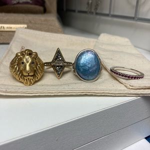 Chloe + Isabel Size 7 ring assortment